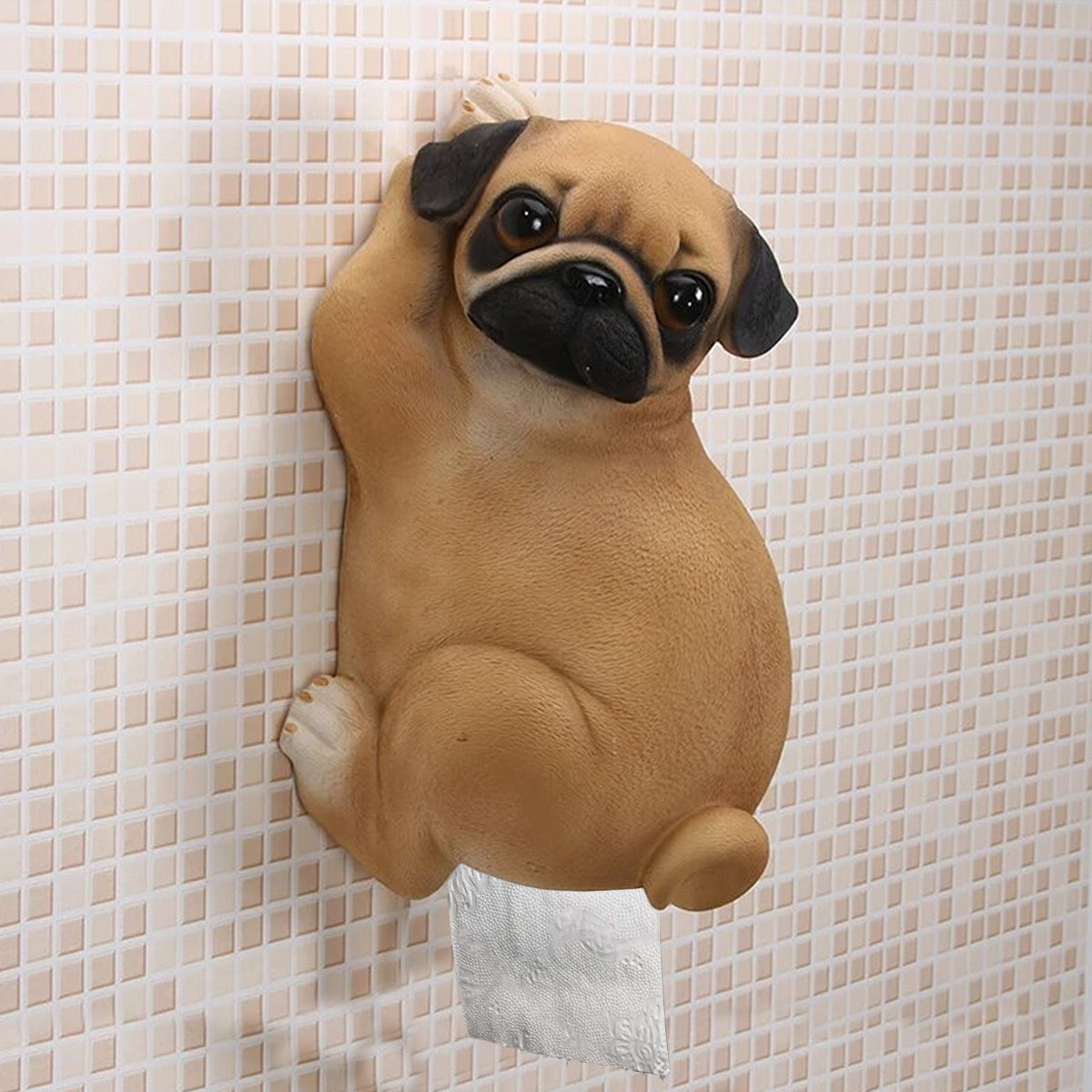 Hanging Animal Toilet Paper Dispenser